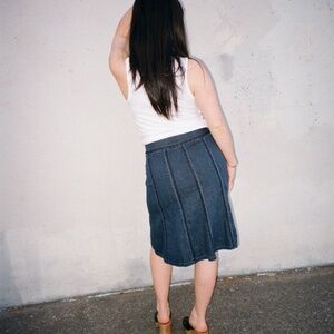 Liz Claiborne jean skirt